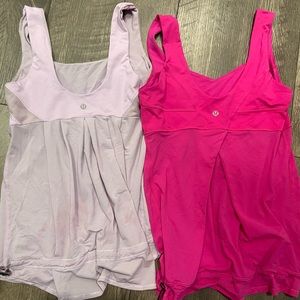 TWO Lululemon tops- Size Small/ 4